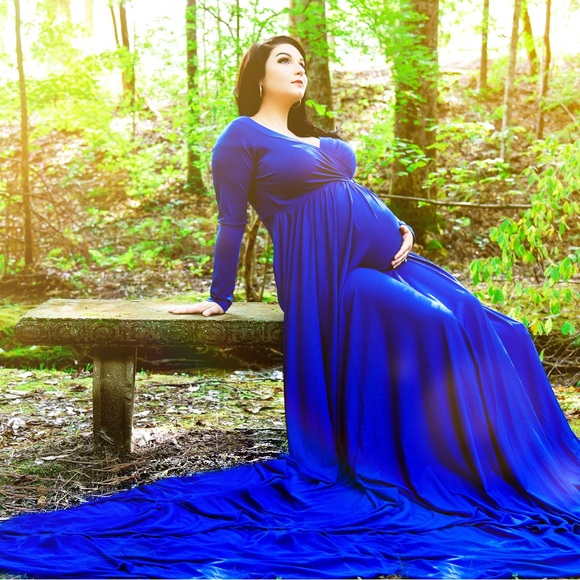 Maternity dress. Worn once - Picture 3 of 3